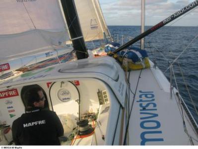 NUEVA APUESTA POR EL OESTE DEL "MAPFRE" PARA PASAR ESTA VEZ LOS DOLDRUMS NUEVA APUESTA POR EL OESTE DEL "MAPFRE" PARA PASAR ESTA VEZ LOS DOLDRUMS